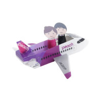 Peach Aviation株式会社様_ごっこ遊びセット(飛行機タイプ)「AIRBUS A320 neo」-うしろ-サムネイル写真