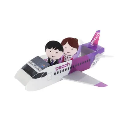 Peach Aviation株式会社様-ごっこ遊びセット(飛行機タイプ)