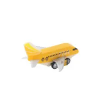 株式会社フジドリームエアラインズ様_PPクラフト プルバックカー(飛行機)8柄「出雲縁結び空港」-黄色-後面-写真