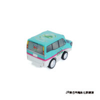 JR東日本レンタリース株式会社様_PPクラフト プルバックカー(ワゴン)「はやぶさカラー」-後面-サムネイル