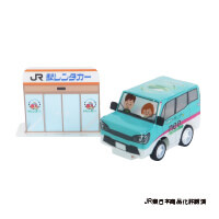 JR東日本レンタリース株式会社様_PPクラフト プルバックカー(ワゴン)「はやぶさカラー」-サムネイル