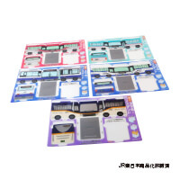 ジェイアールバス東北株式会社様_組み立てスマホ・ペンスタンド(乗り物タイプ)5柄「JRバス東北」-シート-サムネイル写真