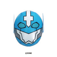 株式会社エンスカイ様_組み立てお面4柄「DOGENGERS」-オーガマン-サムネイル写真