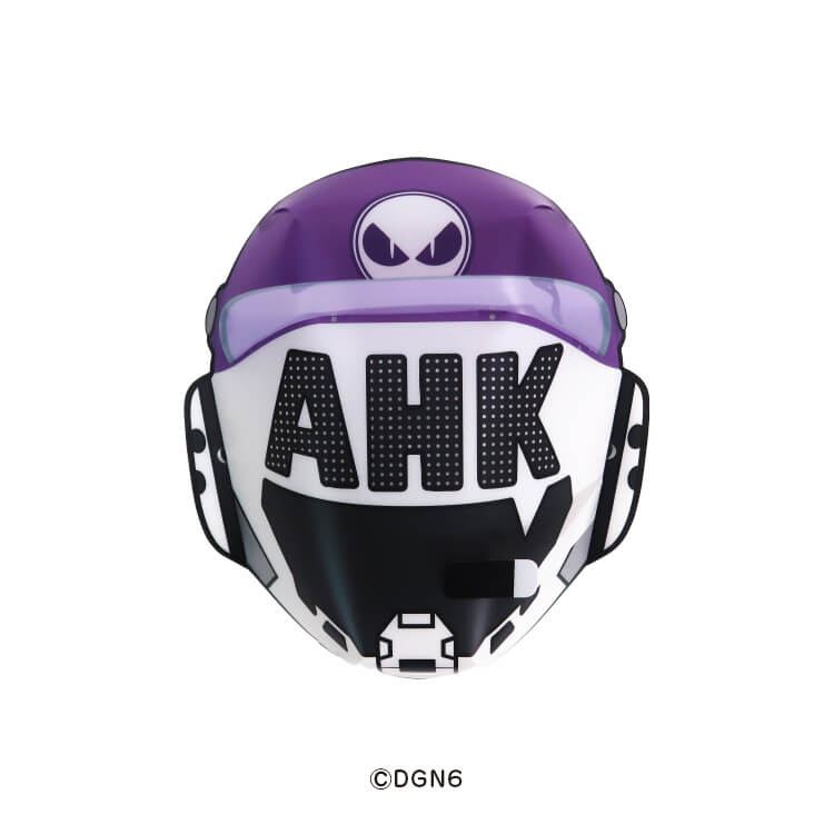 株式会社エンスカイ様_組み立てお面4柄「DOGENGERS」-シャベリーマン-写真