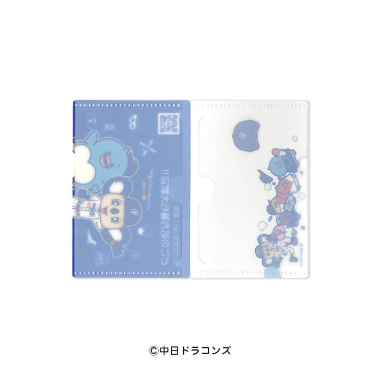 愛知調剤株式会社様_チェキ用ケース(ダブルポケットタイプ) 「あいちん×ドアラ マイナンバーカードケース」-中-写真