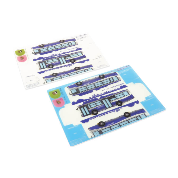 名古屋市住宅都市局様_組み立て2WAYペンケース(ミニタイプ)2柄「ゆとりーとライン沿線活性化推進会議」-シート-写真