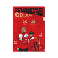 名古屋市消防局様_再生PPクリアファイル(A4)2柄「名古屋ダイヤモンドドルフィンズ」-救急士デザイン-表-サムネイル写真