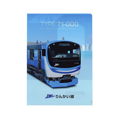 東京臨海高速鉄道株式会社様-A4クリアファイル「71-000形」