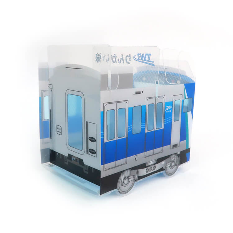 東京臨海高速鉄道株式会社様_組み立てスマホ・ペンスタンド(乗り物タイプ)「71-000形」-裏面-写真