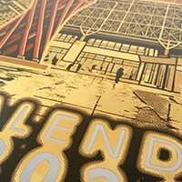 カタニ産業株式会社様_箔押しカレンダー-表紙拡大-サムネイル写真