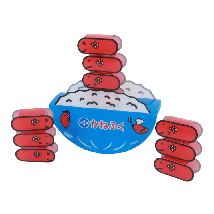 株式会社かねふくめんたいパーク神戸様-組み立てバランスゲーム-写真