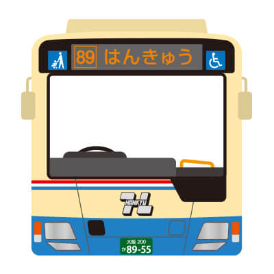 阪急バス株式会社様-オリジナル顔出しパネル「運転士募集中！」