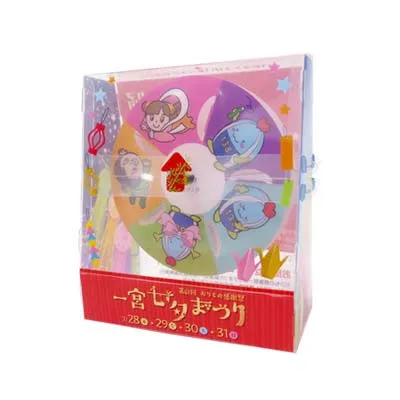 一宮七夕まつり協進会(一宮市経済振興課)様_組み立て貯金箱(ルーレットタイプ)-写真