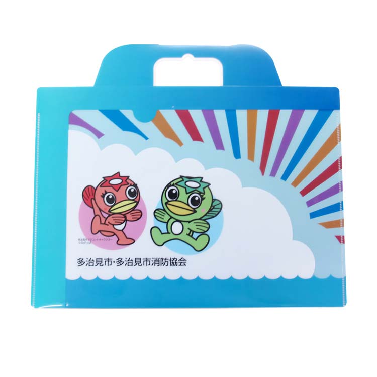 岐阜県消防操法大会実行委員会様_3WAYファイルバッグ-写真