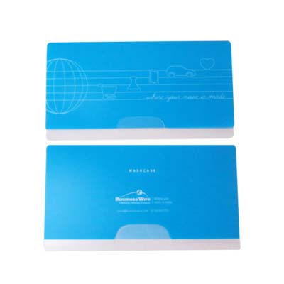 ビジネスワイヤ・ジャパン様_抗菌マスクケース(中仕切りタイプ)