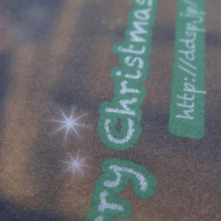 フェルト調クリアファイル-素材感