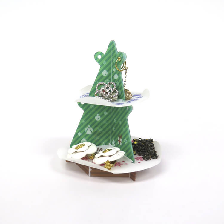 組み立てアクセサリースタンド組み立て画像