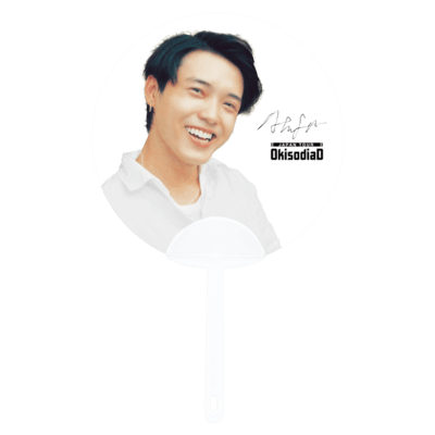 取っ手付きうちわ・大-写真