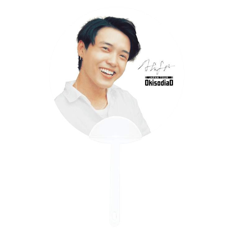 取っ手付きうちわ‐写真