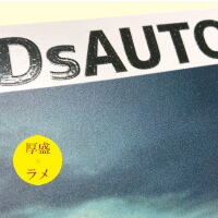 厚盛ニス×ラメ-ポストカードサンプル「DS AUTO」-写真