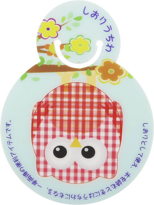 しおりうちわ(丸型)-写真