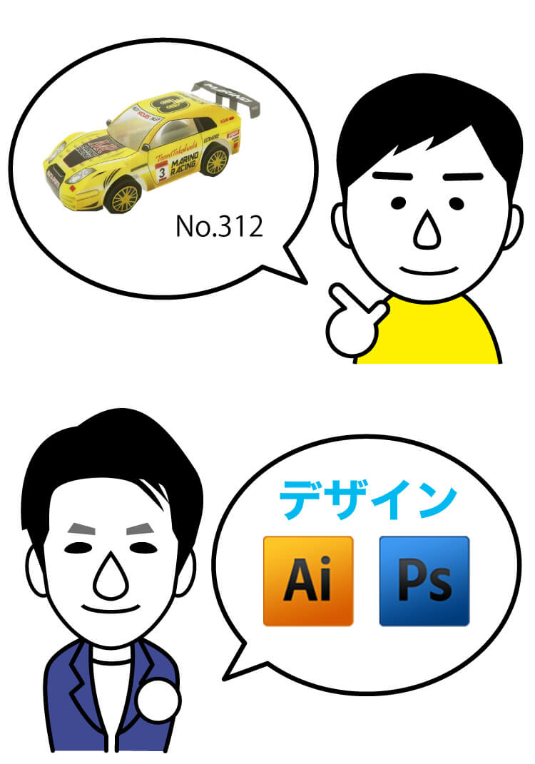 テンプレートを利用×大同至高がデザイン