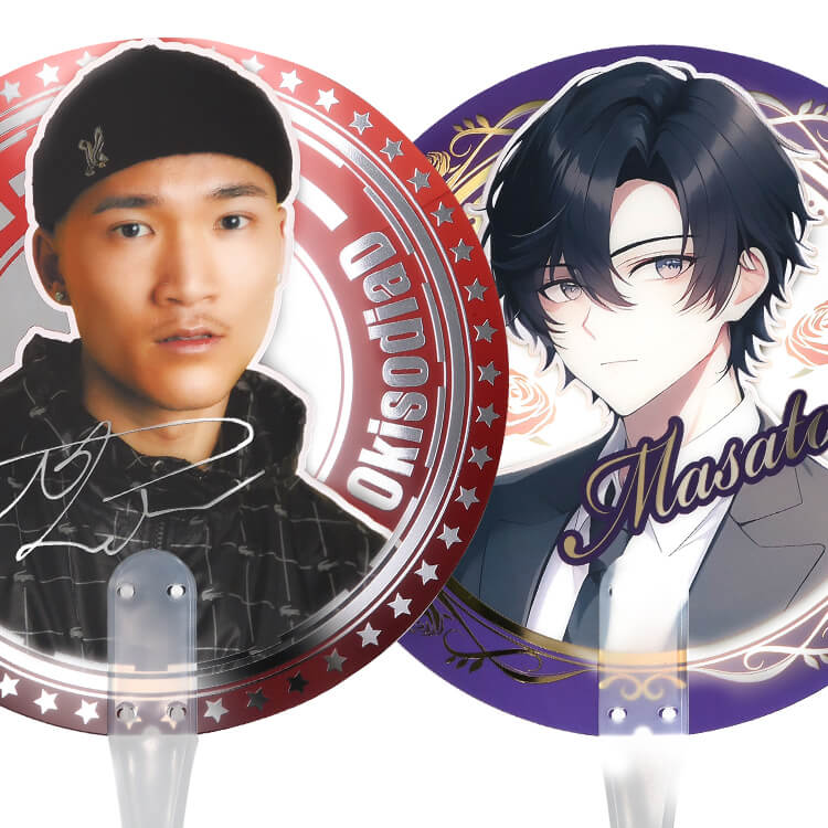 200_箔押し取っ手付きうちわ-拡大-写真