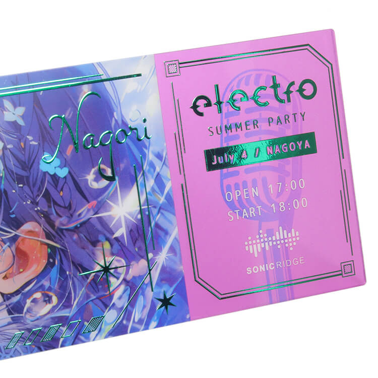 グリーン箔-写真