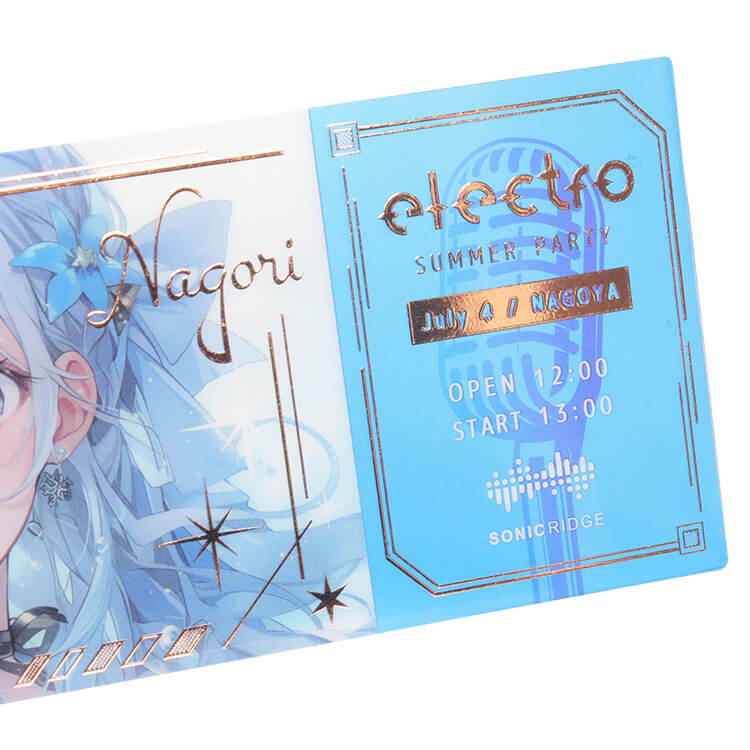 オレンジ箔-写真