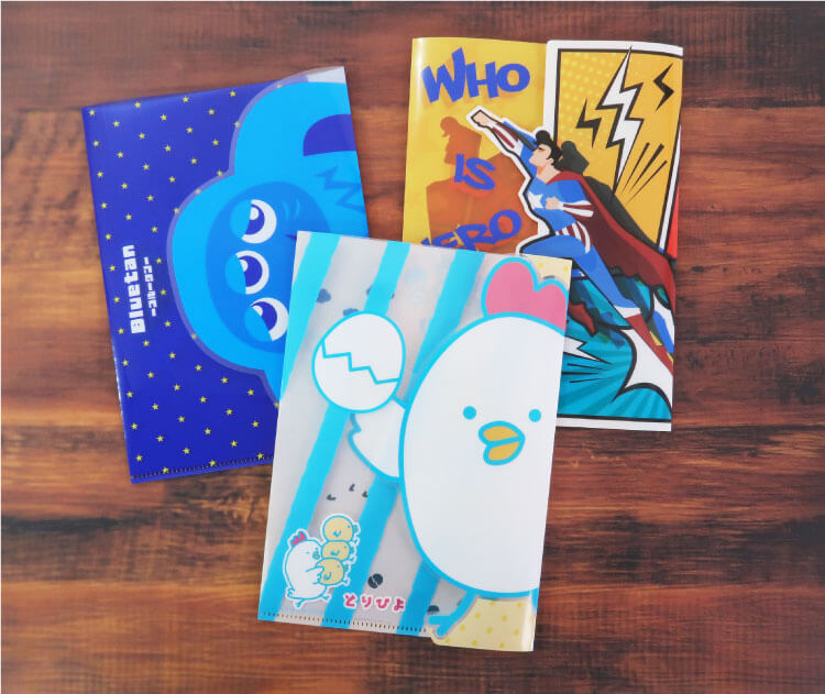 パタパタファイル-色々なデザイン-写真