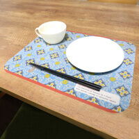 箸置き付きランチョンマット-画像