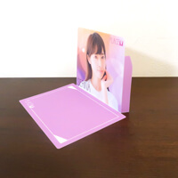 サイドの折りでしっかりポップアップします-画像