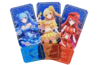 縦型アイドルデザインのレプリカチケット製品写真
