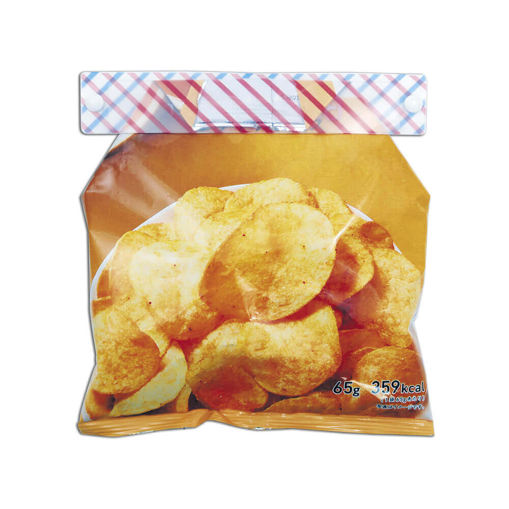 袋どめクリップ使用時-写真