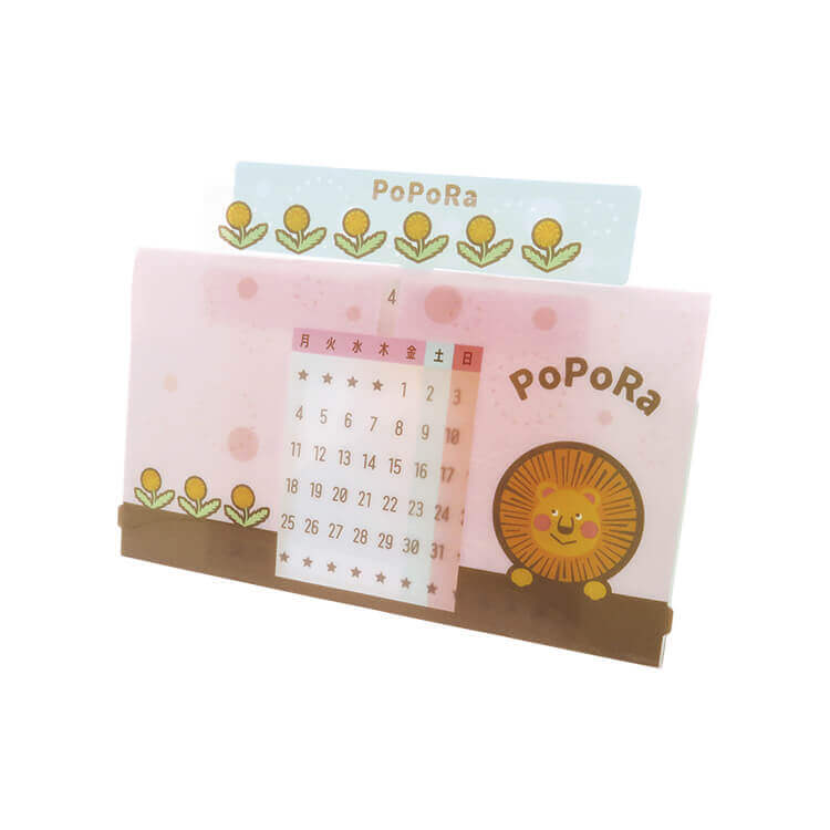 組み立て万年カレンダー(上部スライドタイプ)-写真
