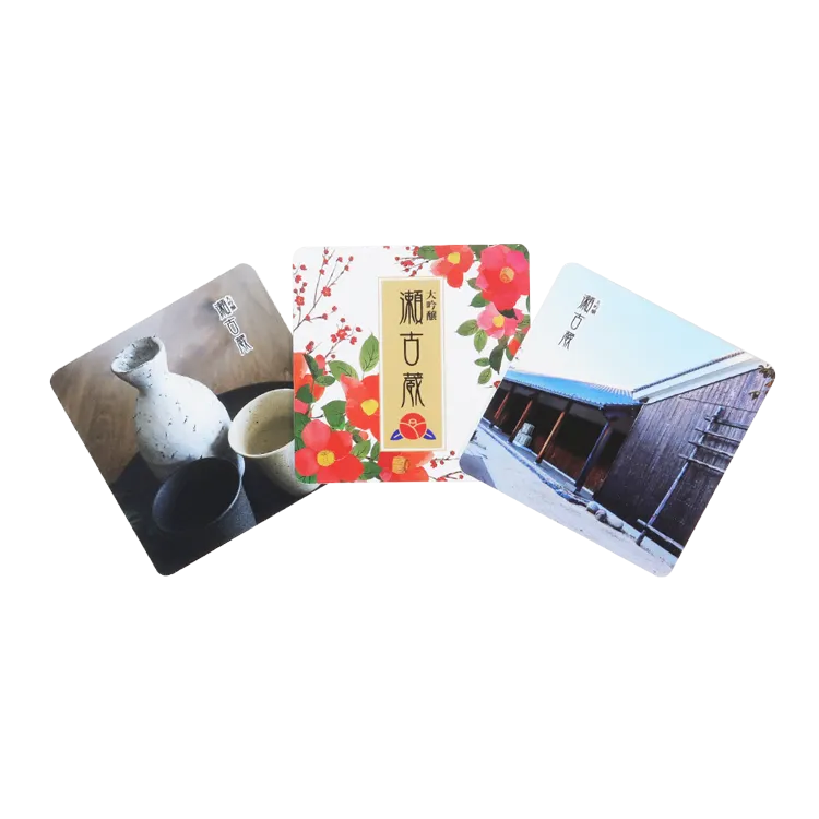 コースターセット-日本酒イメージデザイン-写真