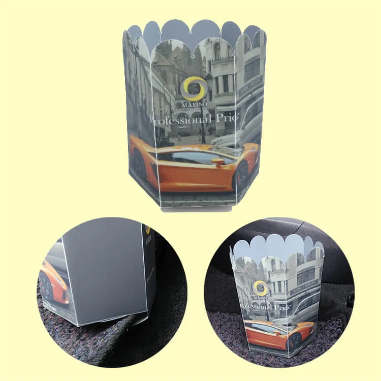 組み立てバスケット(六角タイプ)‐写真