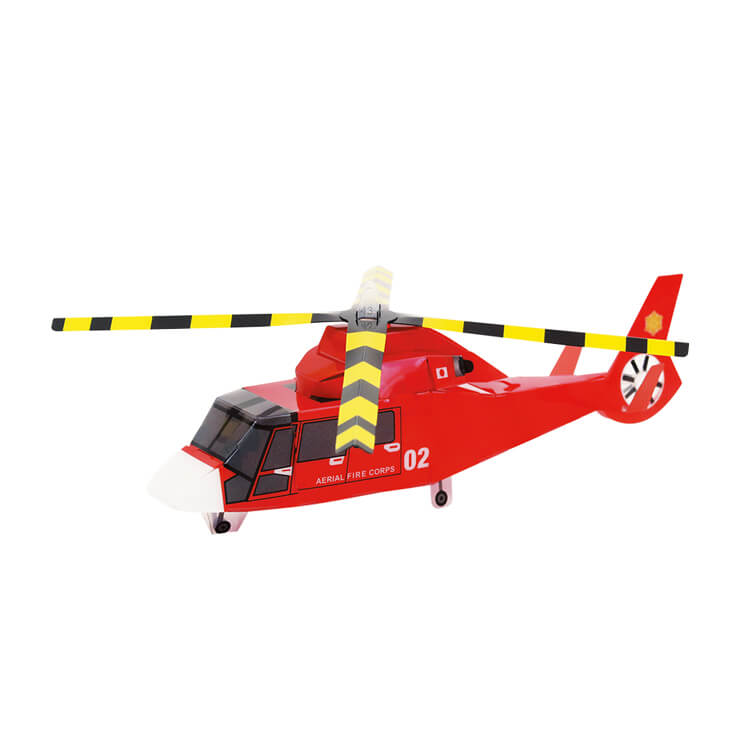 PPクラフト ヘリコプター(スタンド付き)-単体-写真