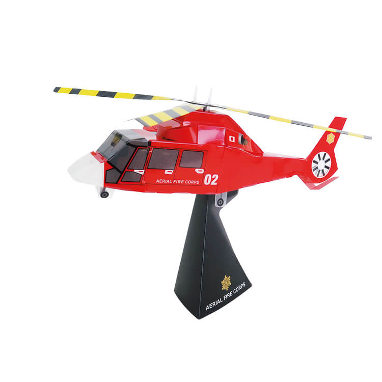 PPクラフト ヘリコプター(スタンド付き)-写真