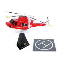 PPクラフト ヘリコプター(スタンド・ヘリポート付き)-サムネイル写真