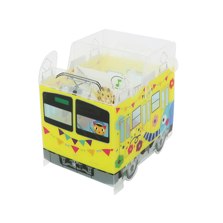 組み立てスマホ・ペンスタンド(乗り物タイプ)‐写真